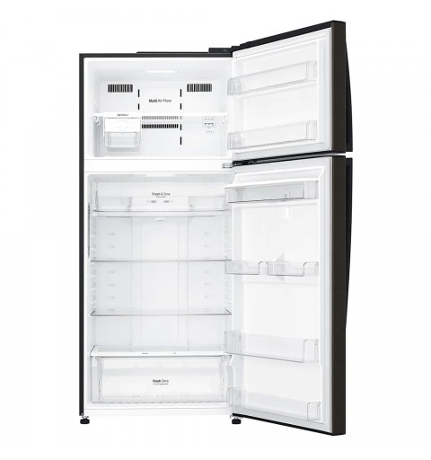 LG GTF744BLPZD fridge-freezer Freestanding 509 L E Black