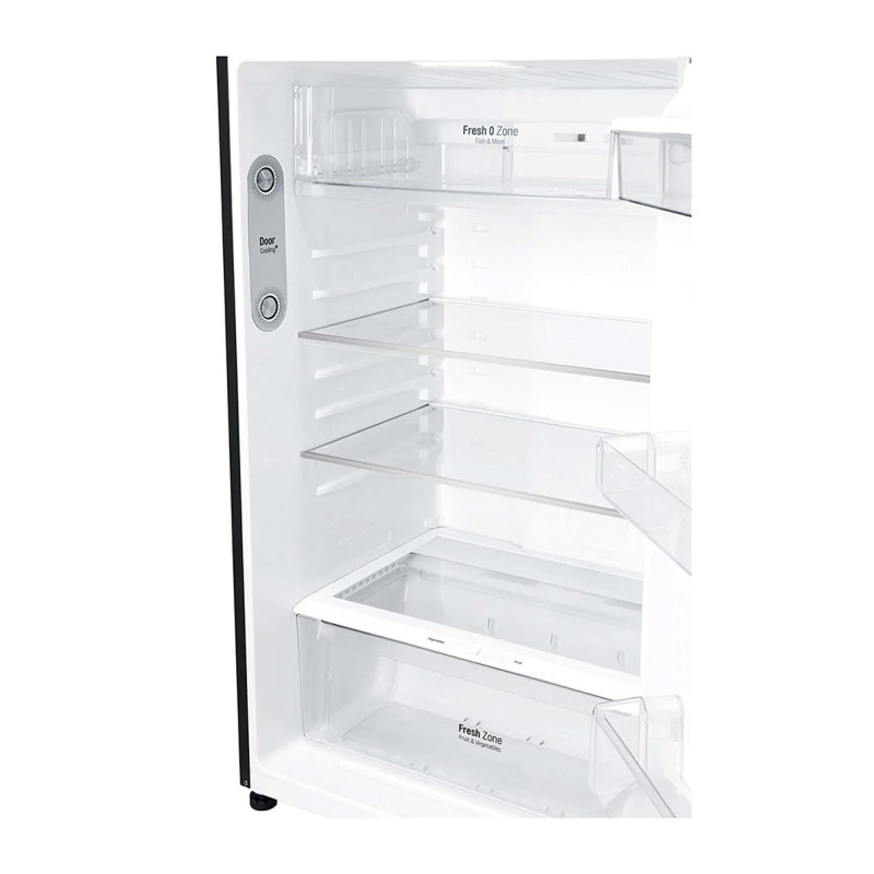 LG GTF744BLPZD réfrigérateur-congélateur Autoportante 509 L E Noir