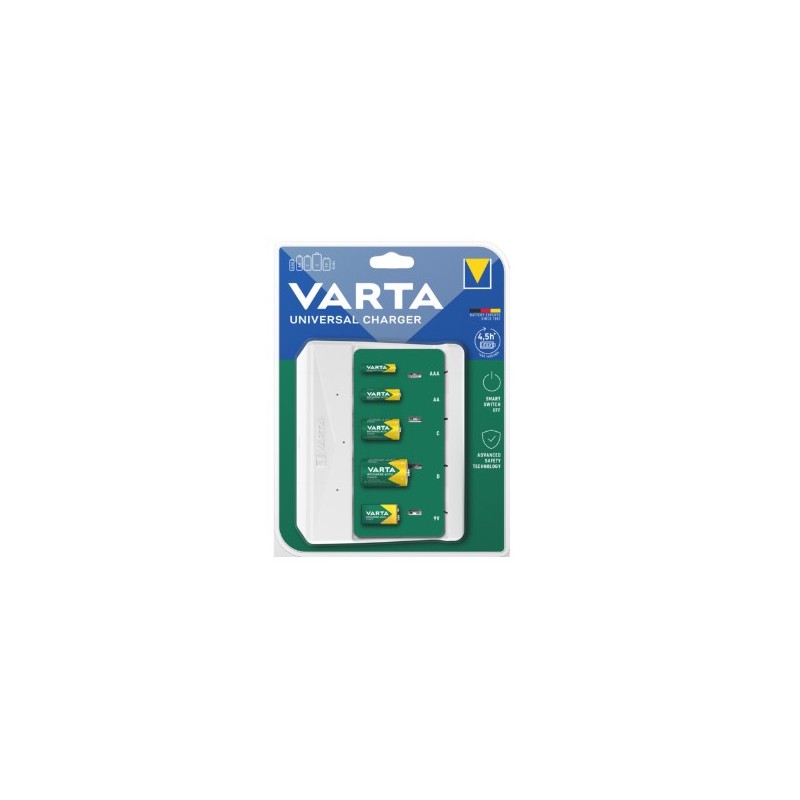 Varta Universal Charger Haushaltsbatterie AC