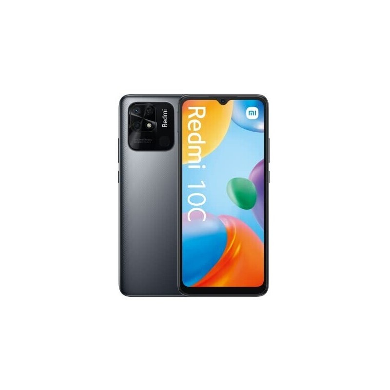 Xiaomi Redmi 10C 17 cm (6.71") Double SIM Android 11 4G USB Type-C 4 Go 64 Go 5000 mAh Gris