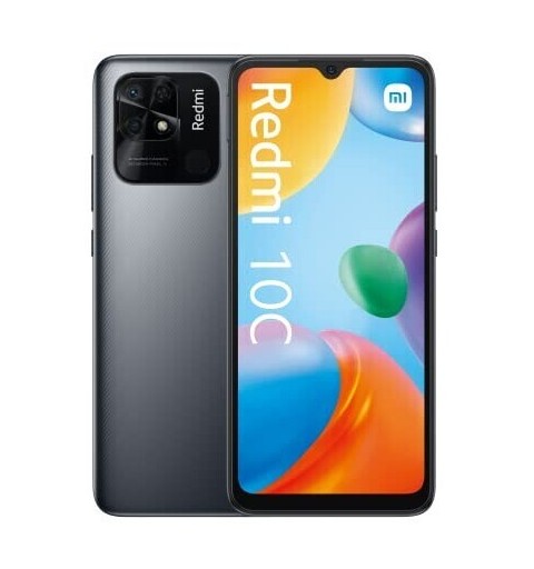 Xiaomi Redmi 10C 17 cm (6.71") Double SIM Android 11 4G USB Type-C 4 Go 64 Go 5000 mAh Gris