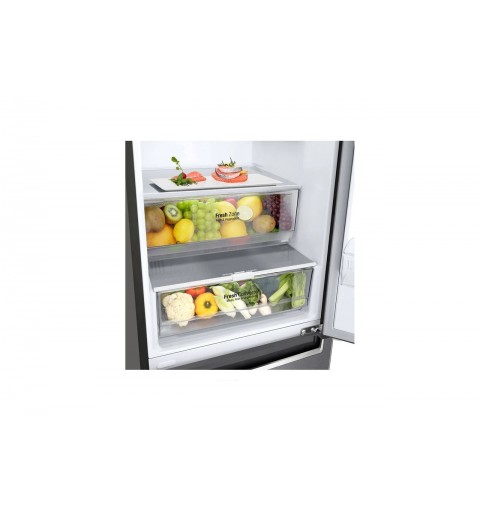 LG GBP62DSNCN1.ADSQE fridge-freezer Freestanding 384 L C Graphite