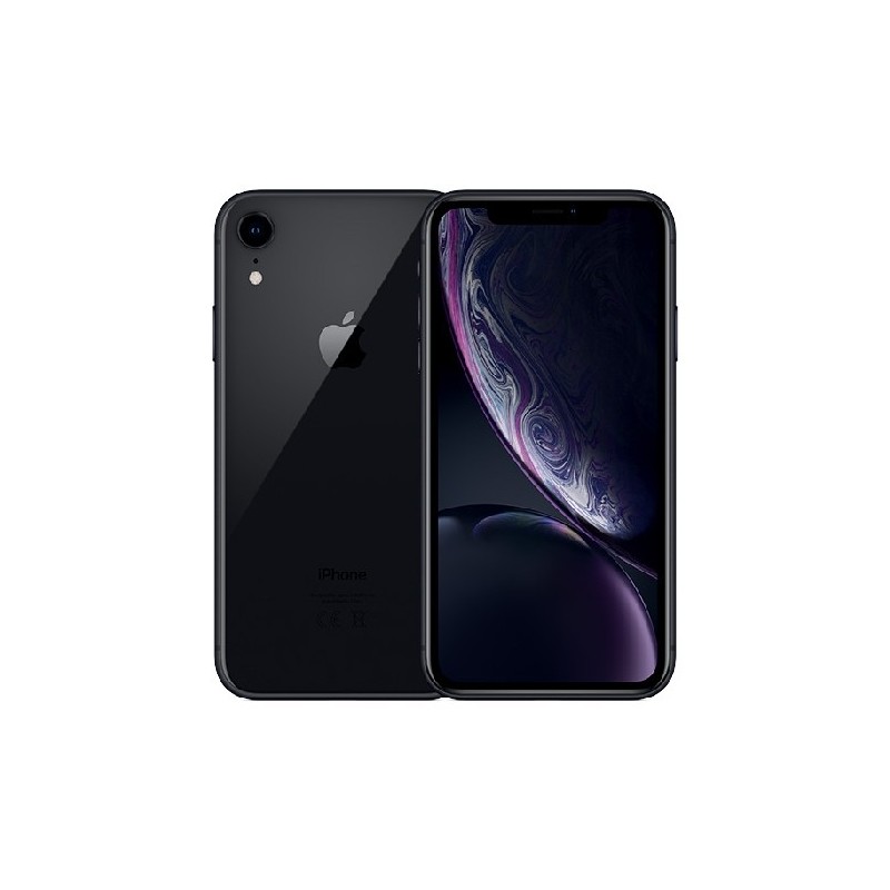 Recommerce iPhone XR Refurbished 15,5 cm (6.1") SIM doble iOS 12 4G 64 GB Negro Renovado