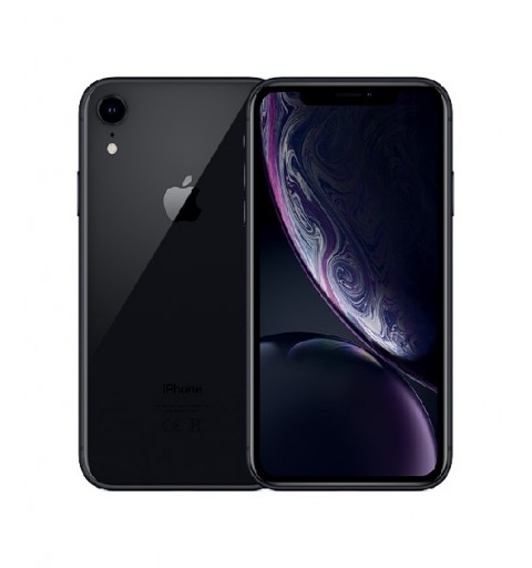 Recommerce iPhone XR Refurbished 15,5 cm (6.1") SIM doble iOS 12 4G 64 GB Negro Renovado