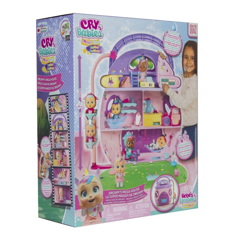 IMC Toys Cry Babies Magic Tears Dreamy's Mega House Puppenhaus