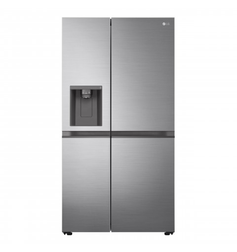 LG GSLV51PZXM side-by-side refrigerator Freestanding 635 L F Stainless steel