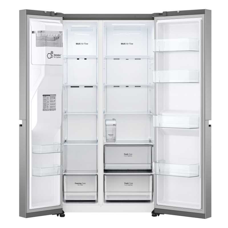 LG GSLV51PZXM nevera puerta lado a lado Independiente 635 L F Acero inoxidable