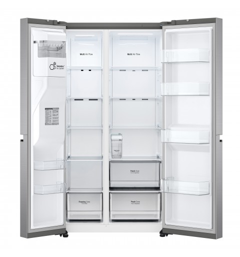 LG GSLV51PZXM nevera puerta lado a lado Independiente 635 L F Acero inoxidable