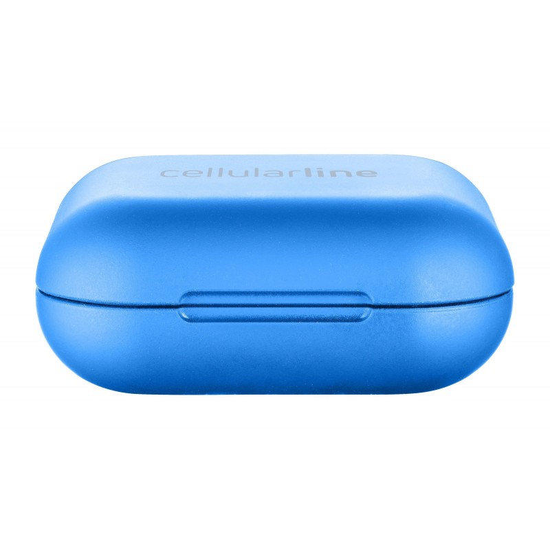 Cellularline BTJAVATWS Kopfhörer True Wireless Stereo (TWS) im Ohr Anrufe Musik Bluetooth Blau