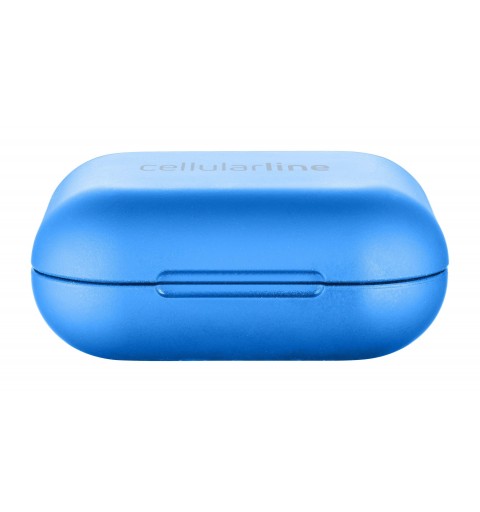 Cellularline BTJAVATWS Kopfhörer True Wireless Stereo (TWS) im Ohr Anrufe Musik Bluetooth Blau