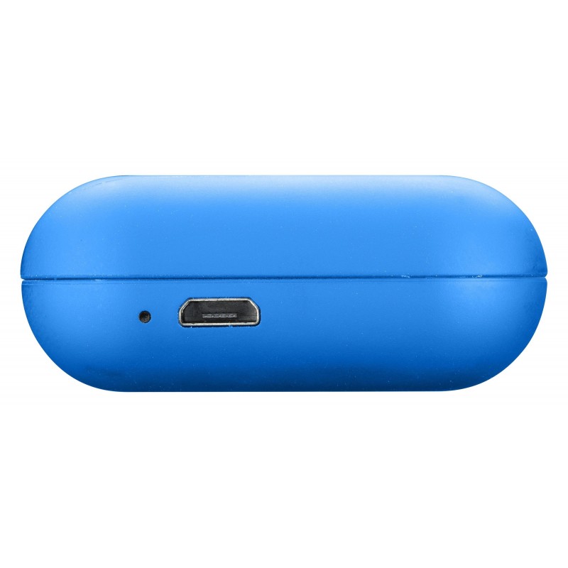 Cellularline BTJAVATWS Casque True Wireless Stereo (TWS) Ecouteurs Appels Musique Bluetooth Bleu