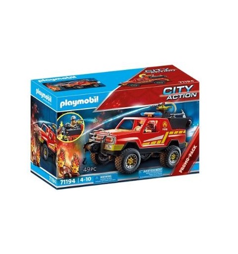 Playmobil City Action Fire Rescue Truck