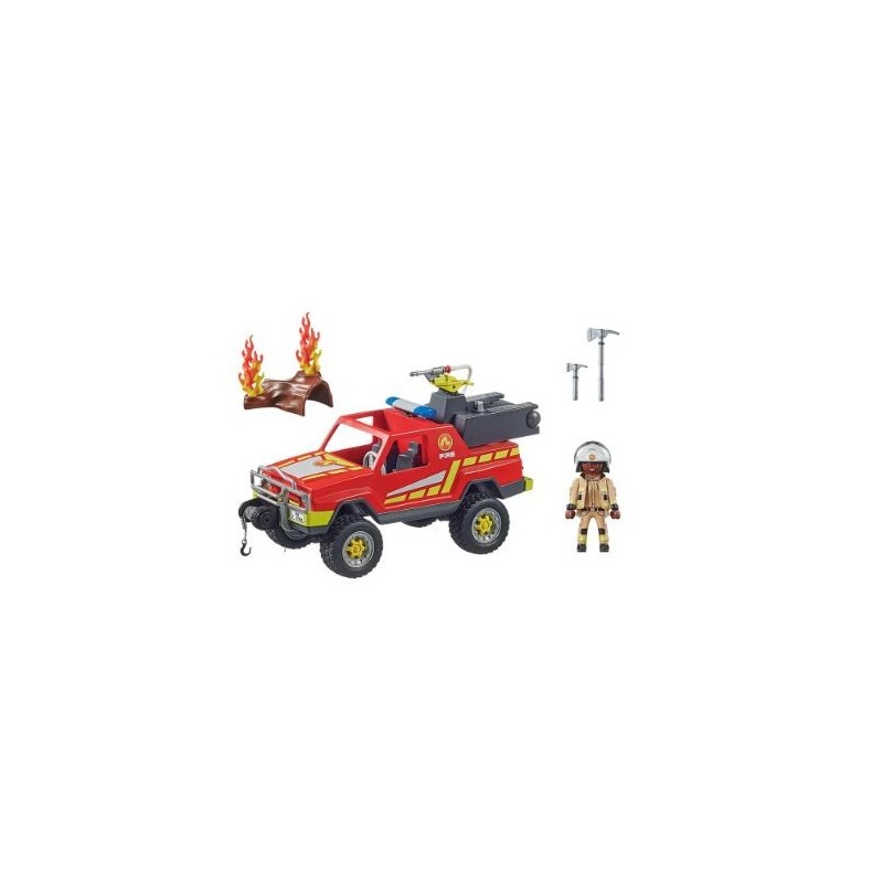 Playmobil City Action Fire Rescue Truck