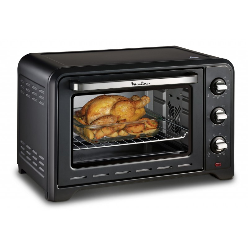 Moulinex OX4648 Optimo Forno Elettrico con Capacità di 33 L, Potenza 1600 W 28x31x36cm