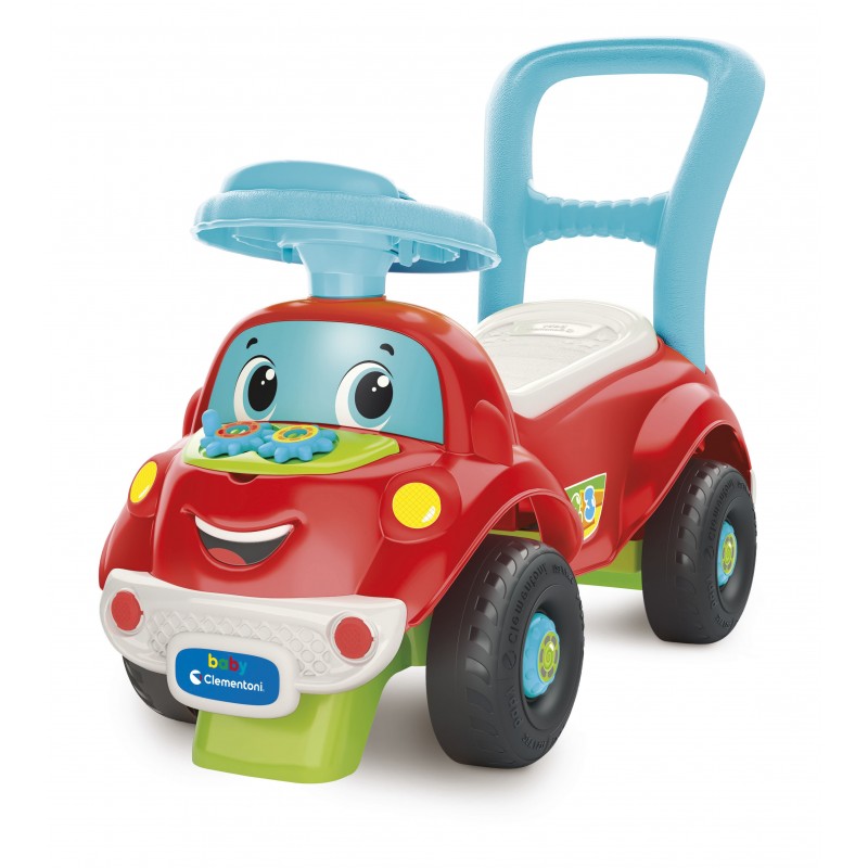 Clementoni Action & Réaction 8005125177479 Schaukelndes fahrbares Spielzeug Aufsitzauto