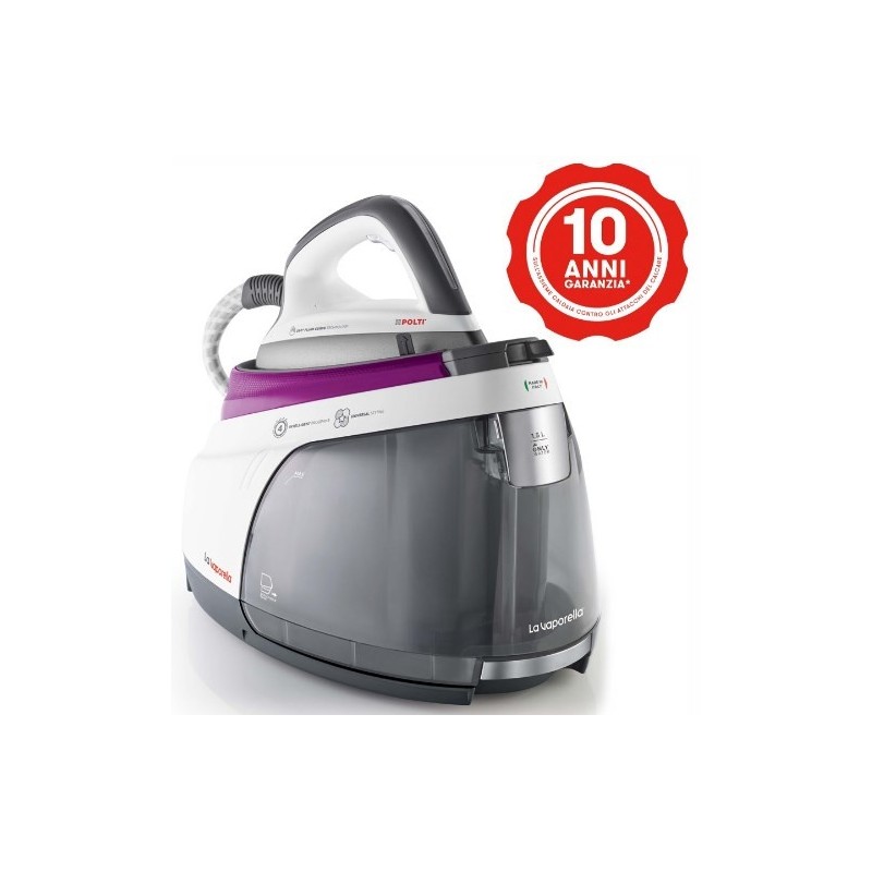 Polti Vaporella XM80R 2350 W 1,5 l Aluminium-Sockelplatte Grau, Violett