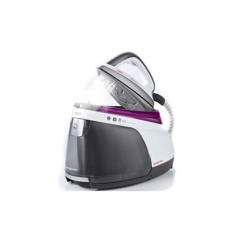 Polti Vaporella XM80R 2350 W 1,5 l Aluminium-Sockelplatte Grau, Violett