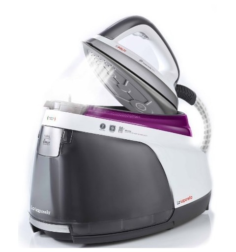 Polti Vaporella XM80R 2350 W 1,5 l Aluminium-Sockelplatte Grau, Violett