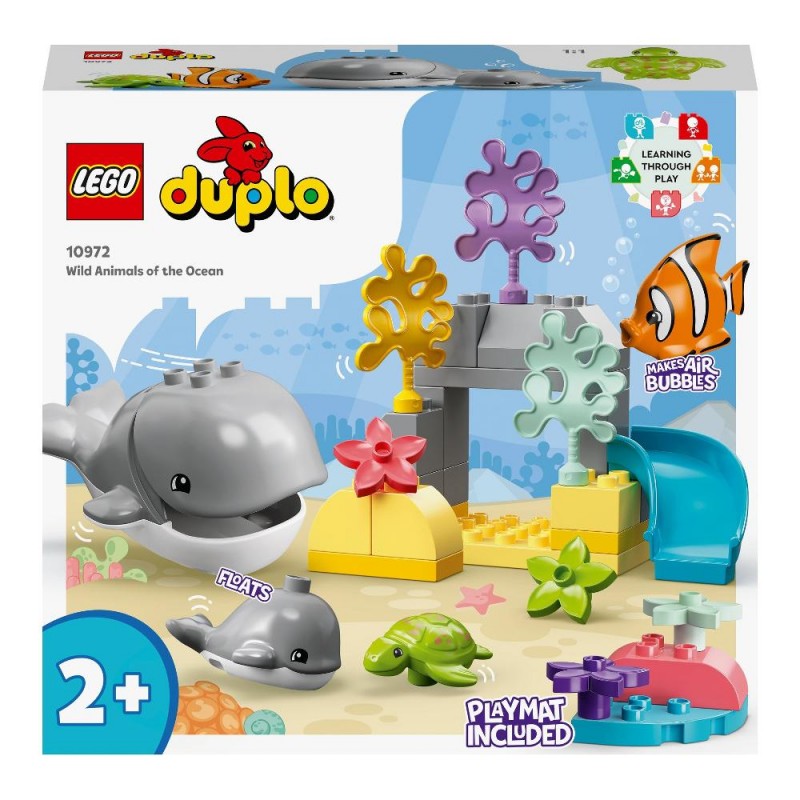 Costruzioni LEGO 10972 Duplo Town Animali DUPLO TOWN dell’oceano 32 pz