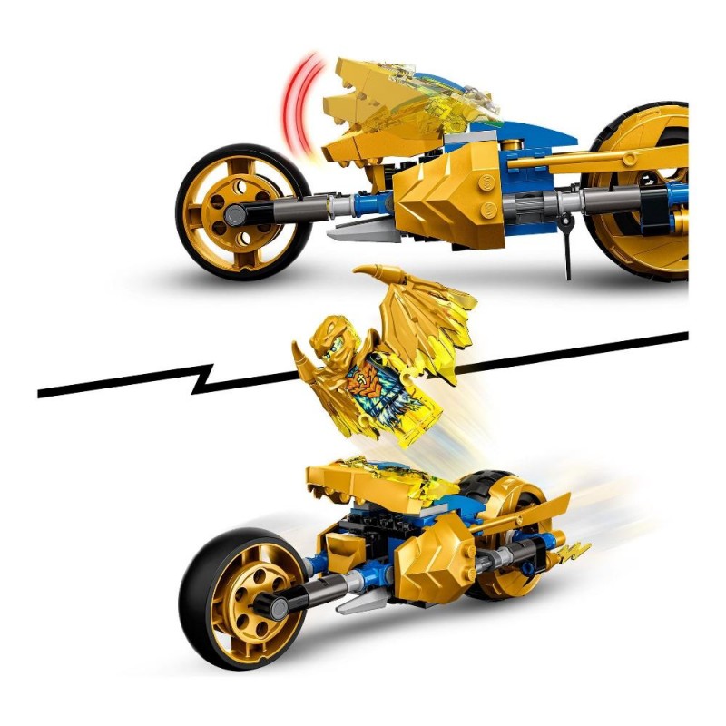 Costruzioni LEGO 71768 Ninjago Moto drago d'oro di Jay