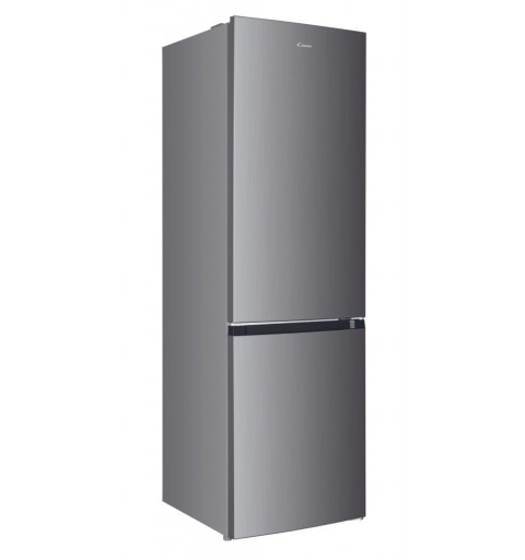 Candy CCH1T518FX frigorifero con congelatore Libera installazione 253 L F Platino, Acciaio inossidabile
