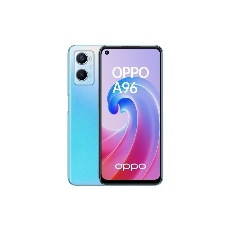 OPPO A96 CPH2333 16,7 cm (6.59") SIM doble Android 11 4G USB Tipo C 8 GB 128 GB 5000 mAh Azul