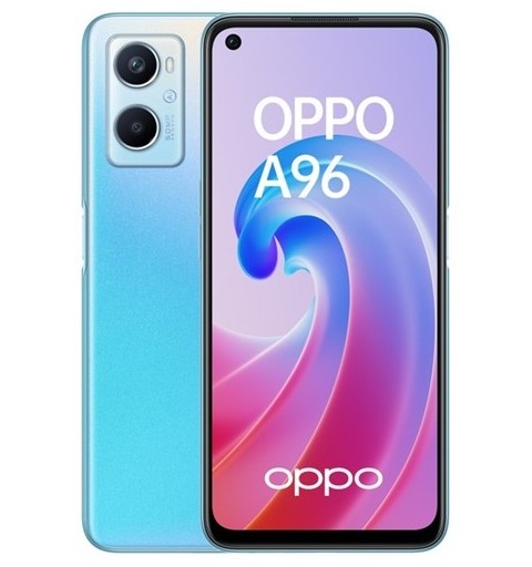 OPPO A96 CPH2333 16,7 cm (6.59") SIM doble Android 11 4G USB Tipo C 8 GB 128 GB 5000 mAh Azul