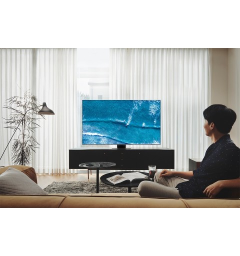 Samsung TV Neo QLED 4K 65” QE65QN85B Smart TV Wi-Fi Bright Silver 2022, Mini LED, Processore Neo Quantum 4K, Gaming mode, Suono