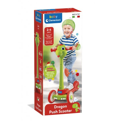 Clementoni Action & Réaction 8005125177387 Tretroller Kinder Dreiradroller Mehrfarbig