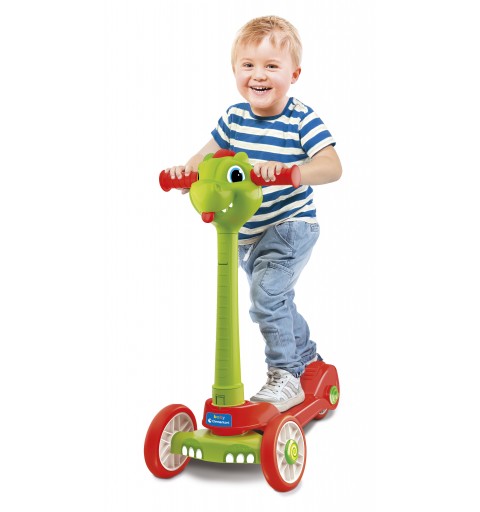 Clementoni Action & Réaction - Baby Dragon Push Scooter