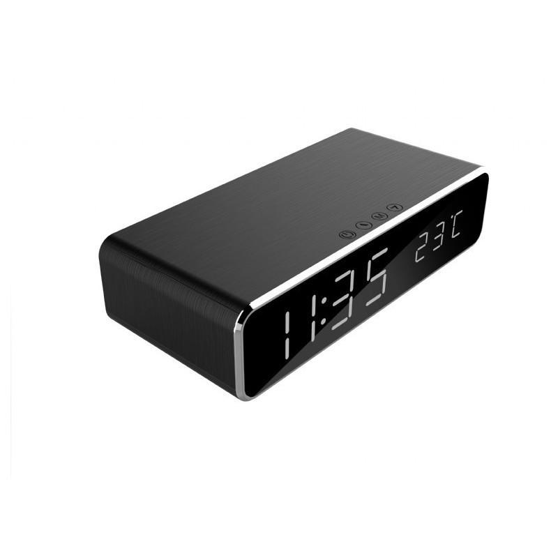 Gembird DAC-WPC-01 alarm clock Digital alarm clock Black