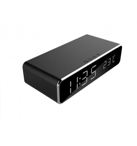 Gembird DAC-WPC-01 alarm clock Digital alarm clock Black