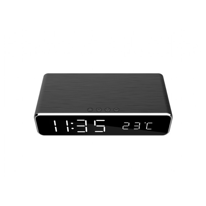 Gembird DAC-WPC-01 alarm clock Digital alarm clock Black