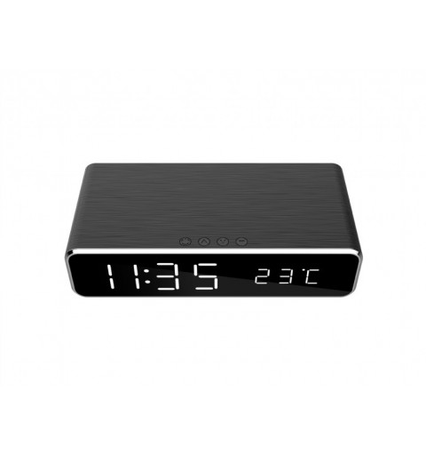 Gembird DAC-WPC-01 alarm clock Digital alarm clock Black