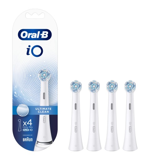 Oral-B iO Ultimate Clean 80335623 Elektrischer Zahnbürstenkopf 4 Stück(e) Weiß