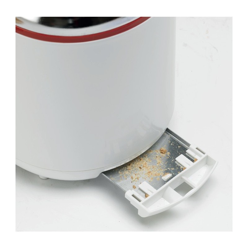 Ardes AR1T20 Toaster 2 Scheibe(n) 850 W Rot, Edelstahl, Weiß