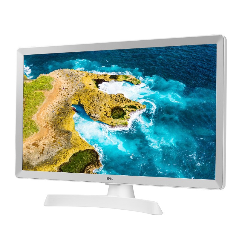 LG 24TQ510S Monitor TV 24" smart webOS 22 Wi-Fi NOVITÀ 2022 Bianco