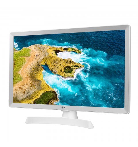 LG 24TQ510S Monitor TV 24" smart webOS 22 Wi-Fi NOVITÀ 2022 Bianco