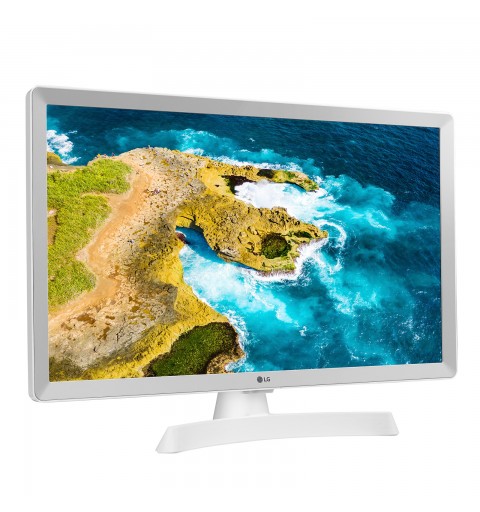 LG 24TQ510S Monitor TV 24" smart webOS 22 Wi-Fi NOVITÀ 2022 Bianco