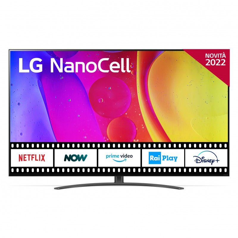 LG NanoCell 55NANO826QB.API TV 139,7 cm (55") 4K Ultra HD Smart TV Wifi Gris, Noir