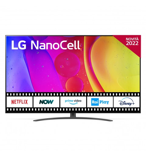 LG NanoCell 55NANO826QB.API TV 139,7 cm (55") 4K Ultra HD Smart TV Wifi Gris, Noir