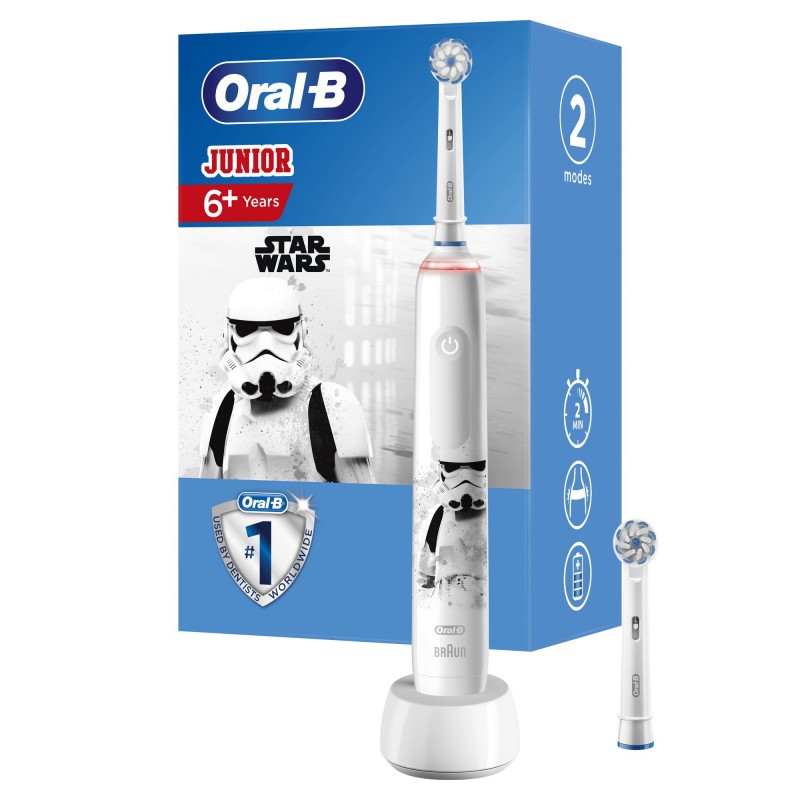 Oral-B Junior Star Wars Enfant Brosse à dents oscillante Multicolore