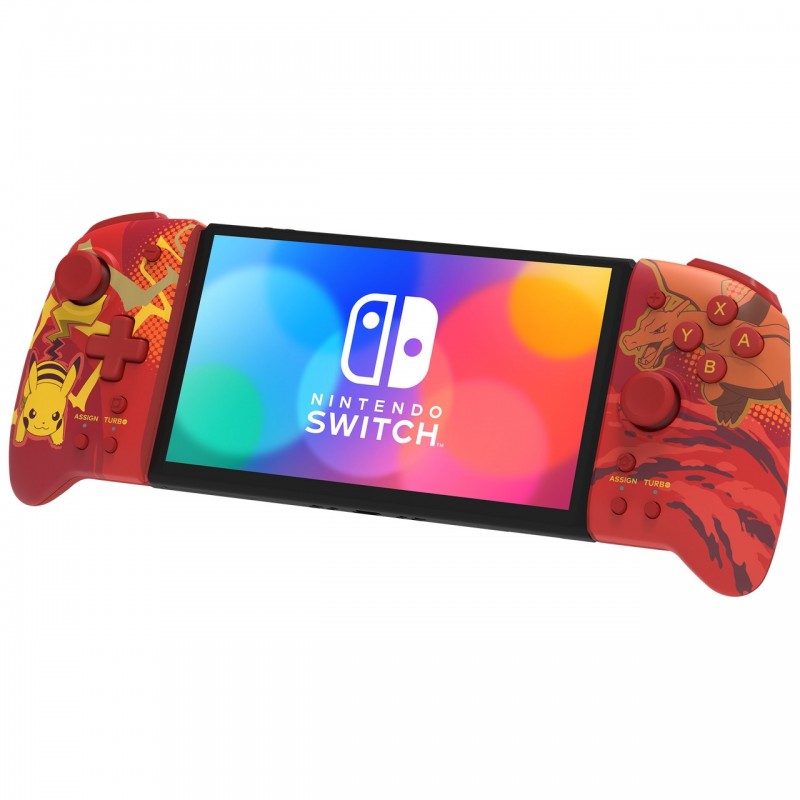 Hori Split Pad Pro (Charizard & Pikachu) Multicolore Gamepad Nintendo Switch, Nintendo Switch OLED