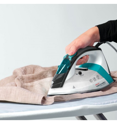 Polti Quick & Comfort QC110 Steam iron Stainless Steel soleplate 2200 W Green, White