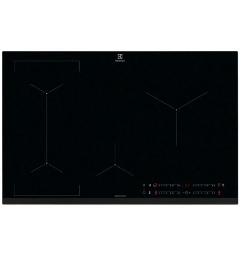 Electrolux LIL83443 Black Built-in 78 cm Zone induction hob 4 zone(s)