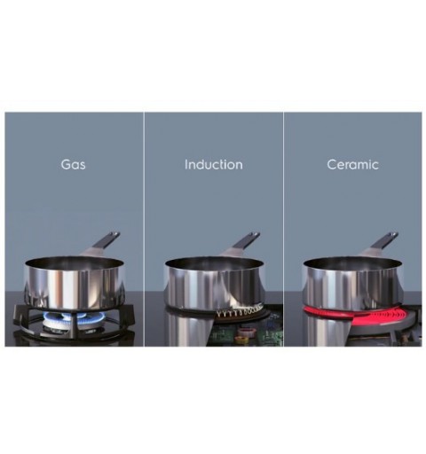 Electrolux LIL83443 Negro Integrado 78 cm Con placa de inducción 4 zona(s)