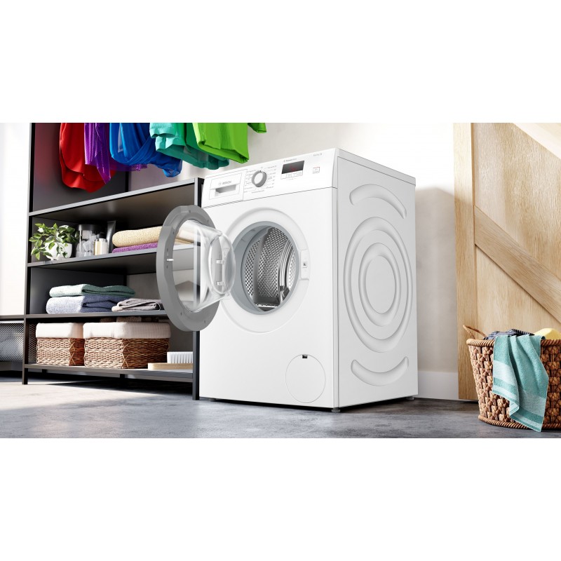 Bosch Serie 2 WAJ280H7 lavatrice Caricamento frontale 7 kg 1400 Giri min B Bianco