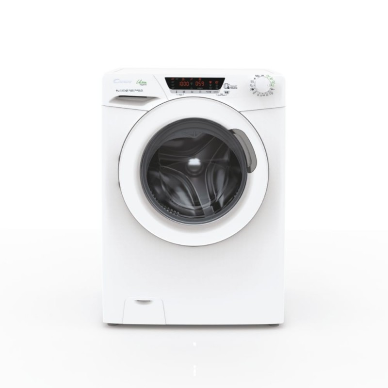 Candy Ultra Hygiene HE 129TXME 1-S lavatrice Caricamento frontale 9 kg 1200 Giri min A Bianco
