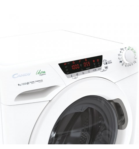 Candy Ultra Hygiene HE 129TXME 1-S lavadora Carga frontal 9 kg 1200 RPM A Blanco