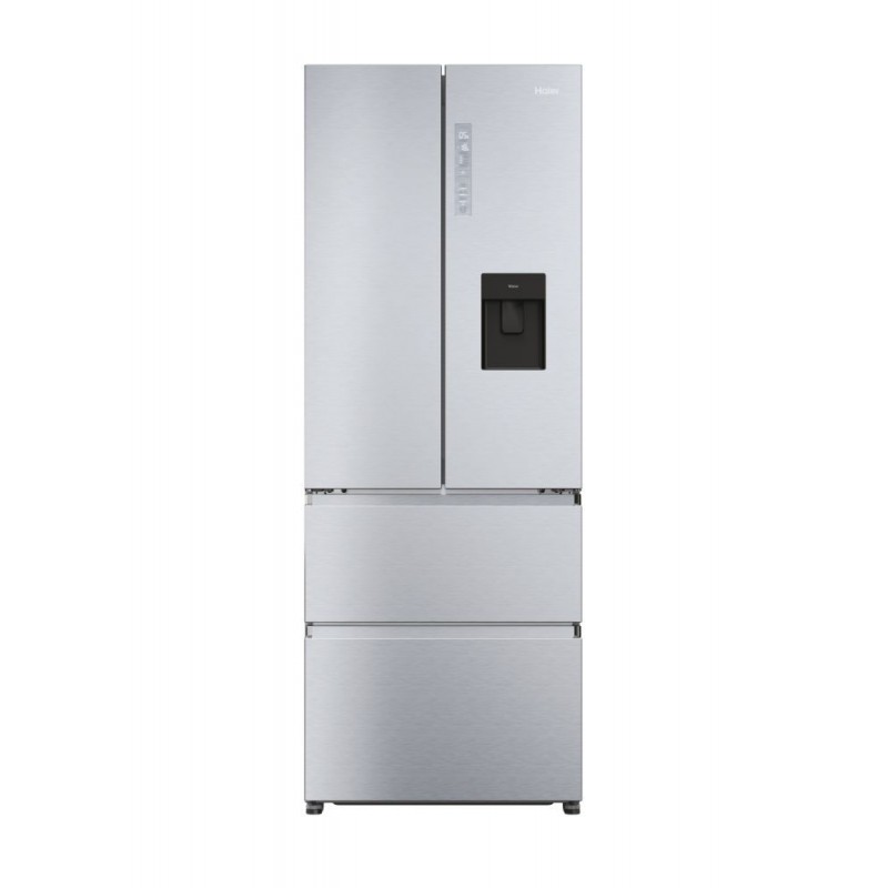 Haier FD 70 Serie 5 HFR5719EWMG side-by-side refrigerator Freestanding 444 L E Silver